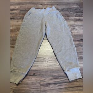 Athleta Textured Tan Joggers size medium